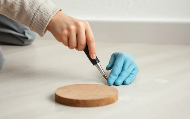 Lesmateriaal Eenvoudige decoraties in vloerbedekkingen