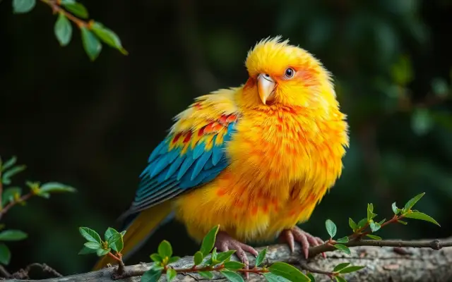 Lesmateriaal Houder van vogels