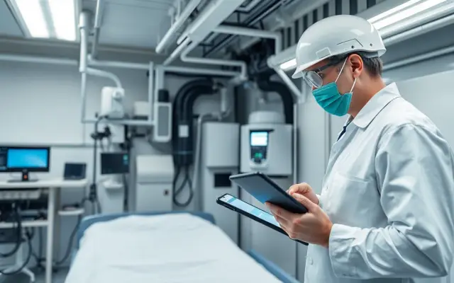 Lesmateriaal Elektrotechnisch dienstverlener in een zorgomgeving