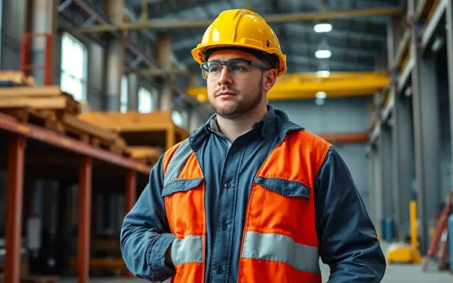 Lesmateriaal Betonstaal hechtlassen in de fabriekshal