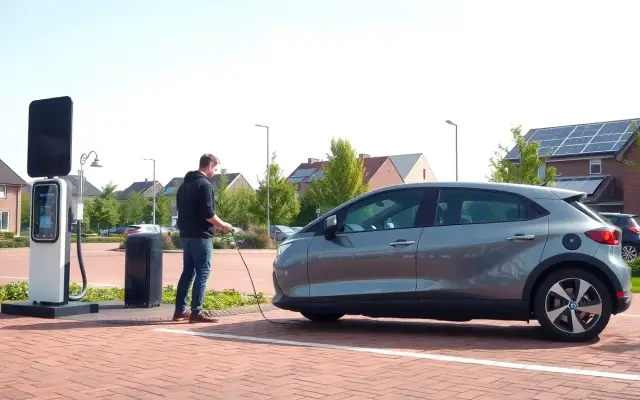 Lesmateriaal Laadpunten voor elektrische voertuigen