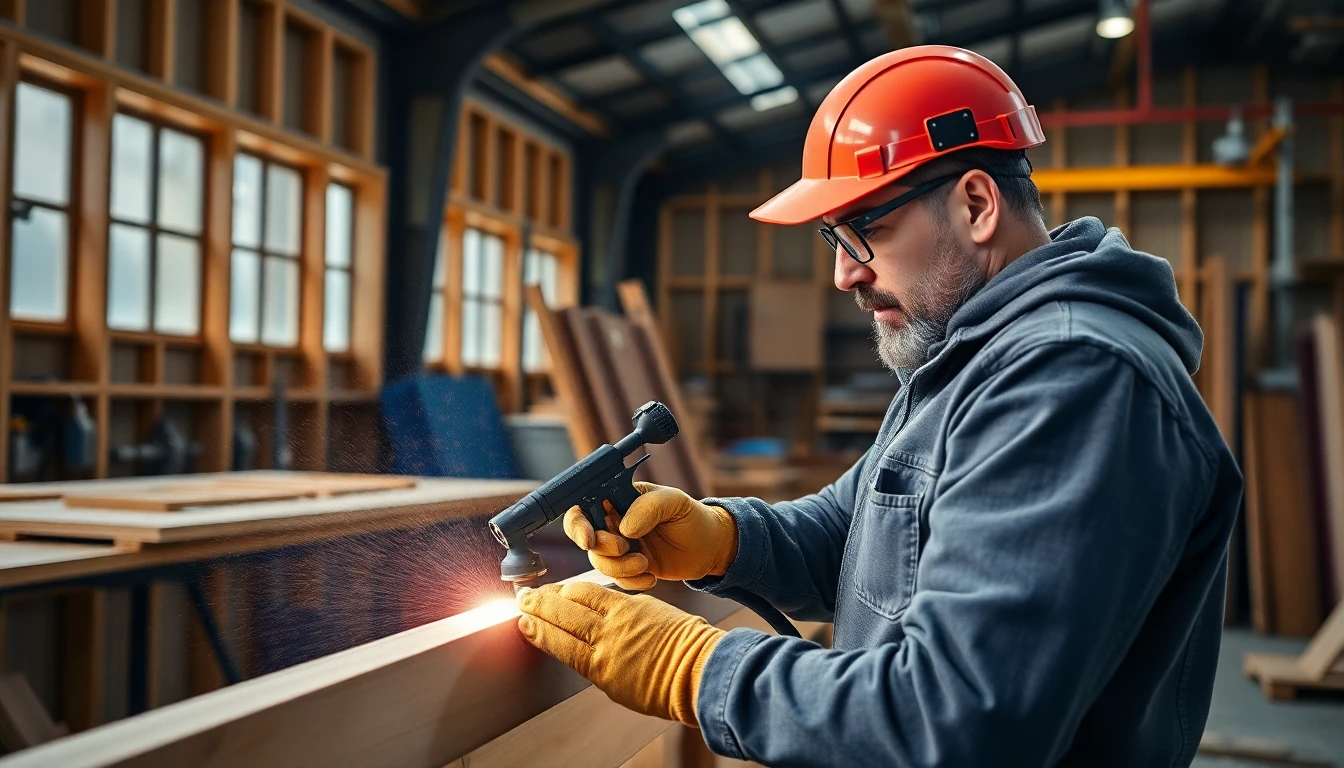Lesmateriaal Industrieel spuiten timmerwerk